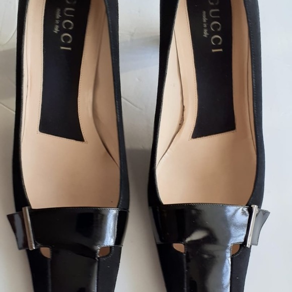 Gucci vintage  Suede shoes sz 9 B - Picture 4 of 9